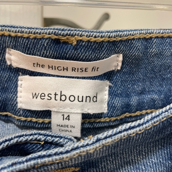 Westbound size 14 Jeans relaxed crop - Picture 4 of 6